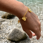 Carica l'immagine nel visualizzatore di Gallery, Bracciale Mille Baci CACAO Jewels indossato per mostrarne proporzioni e vestibilità.
