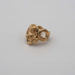 Carica l'immagine nel visualizzatore di Gallery, Vista angolata dell'Earcuff Corona che valorizza il design ispirato alla gioielleria antica
