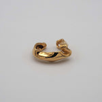 Carica l'immagine nel visualizzatore di Gallery, Earcuff Neon CACAO Jewels in ottone placcato in oro 18 carati.

