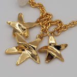Carica l'immagine nel visualizzatore di Gallery, Particolare della lavorazione artigianale delle stelle della Collana Costellazione CACAO Jewels.
