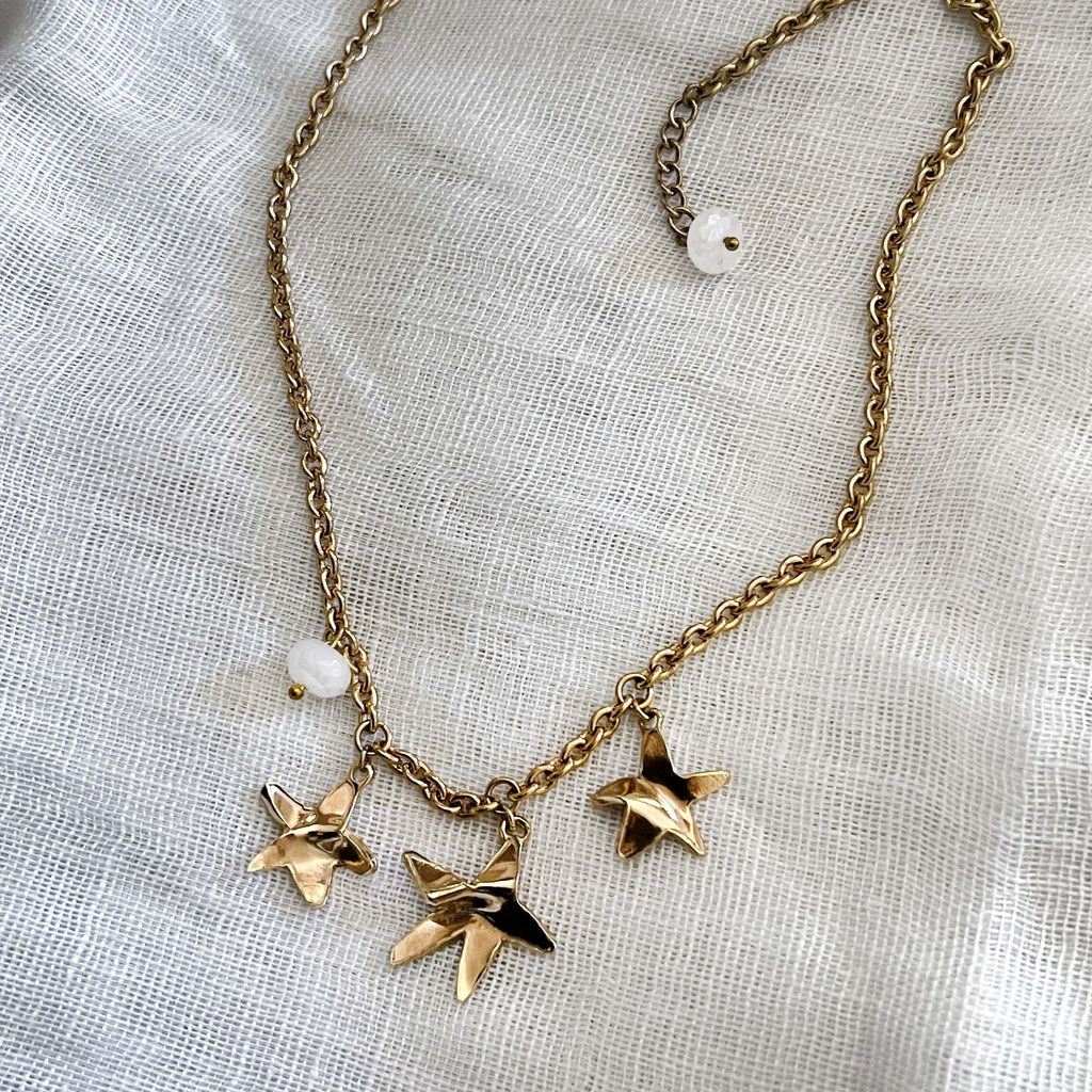 collana costellazione, tante stelline scintillanti