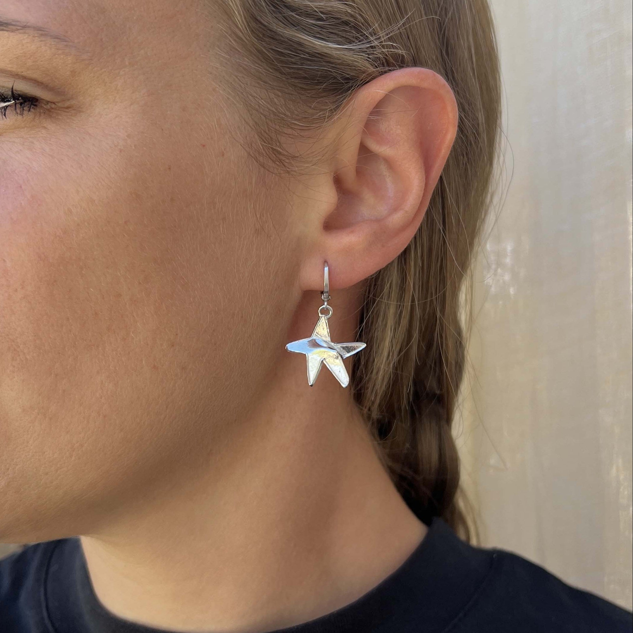 earrings little stars