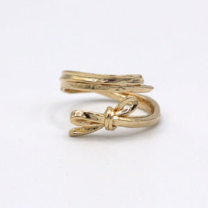 anello taglia unica fiocco, pensami sempre, love story, ribbon, bow, nastro, anni 80, madonna